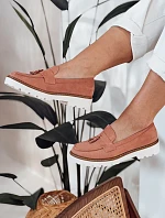 Dámské ažurové mokasíny VANESSO pink FashionStreet ZY0713