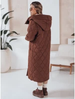 Dámská zimní bunda LIKEMIRA prošívaná hnědá FashionStreet TY4927