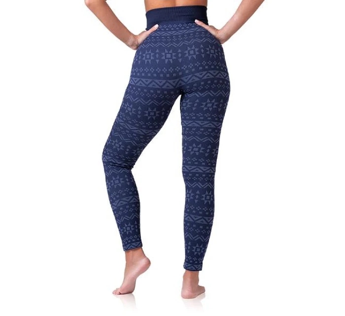 Dámské zimní legíny RELAX & GO CUDDLE LEGGINGS - BELLINDA - tmavě modrá
