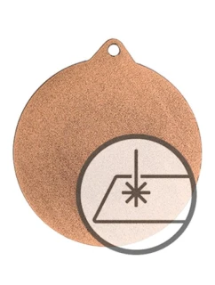 Medal z grawerem na laminacie