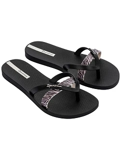 Ipanema dámské žabky Kirei módní pohodlné černé na pláž dámské