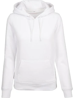 Build your Brand BY 026 Dámská mikina s kapucí 56.0026 white