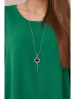 Sada halenky + kalhot s přívěskem zelený Sada halenky + kalhot s přívěskem zelený