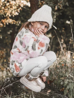 Dětské sněhule Big Star model 21595019 Béžová a zlatá - Big Star Shoes