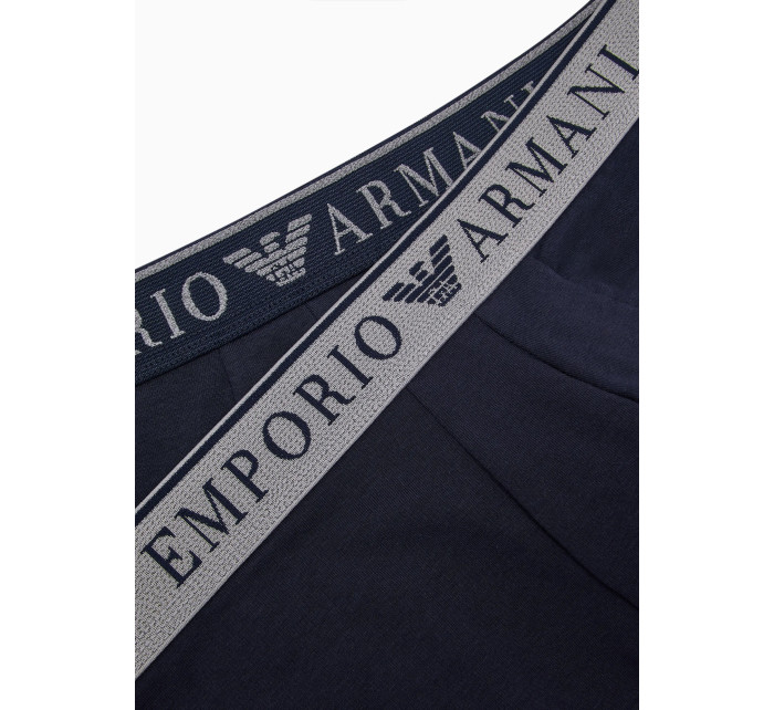 Pánské boxerky 2PACK  tm. modré  model 19009213 - Emporio Armani