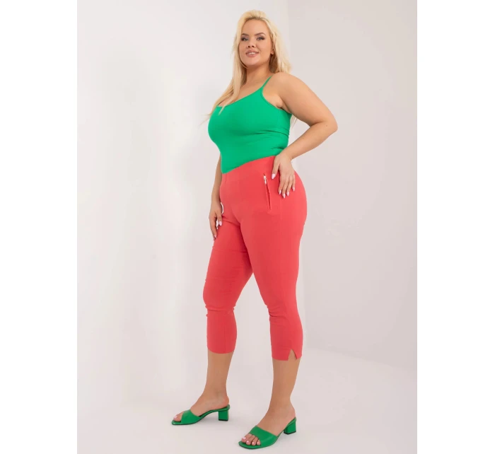 Dámské kalhoty 1863.29 korálové - FPrice Dámské kalhoty 1863.29 korálové - FPrice