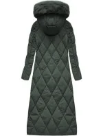 DŁUGA DAMSKA KURTKA ZIMOWA Z KAPTUREM model 21242159 - Libland