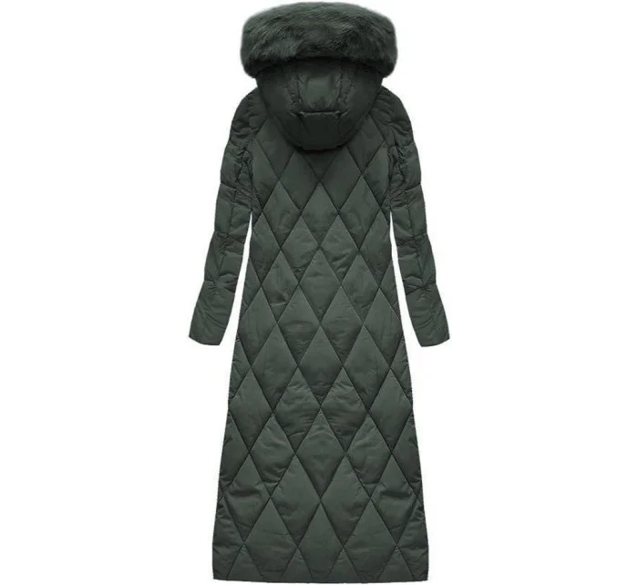 DŁUGA DAMSKA KURTKA ZIMOWA Z KAPTUREM model 21242159 - Libland