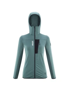 MILLET W Trilogy Lightgrid Hoodie Green