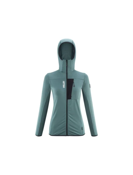 MILLET W Trilogy Lightgrid Hoodie Green MILLET W Trilogy Lightgrid Hoodie Green