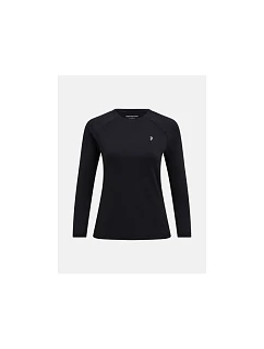 Termotriko PEAK PERFORMANCE Spirit Crew Women, černé