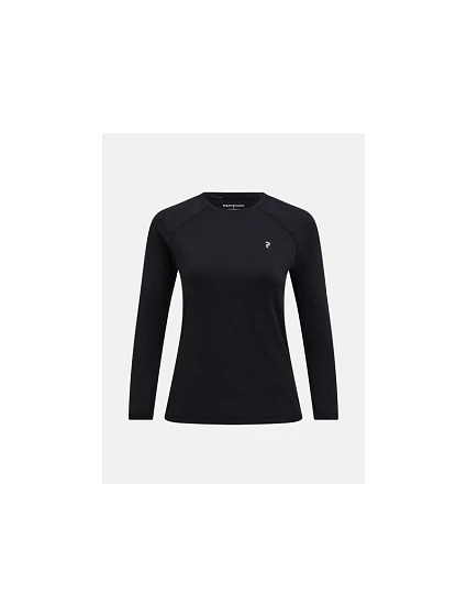 Termotriko PEAK PERFORMANCE Spirit Crew Women, černé