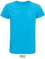 SOL'S Crusader Men Pánské tričko z bio bavlny 25.3582 aqua SOL'S Crusader Men Pánské tričko z bio bavlny 25.3582 aqua
