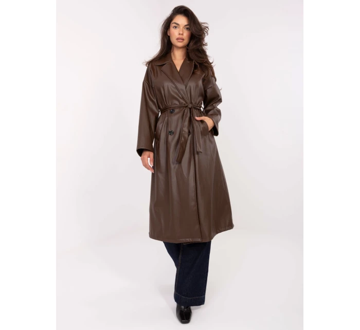 Płaszcz IT PL model 21334871 ciemny brązowy - FPrice