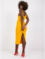 Šaty RV SK model 17049999 jasně oranžová - FPrice Šaty RV SK model 17049999 jasně oranžová - FPrice