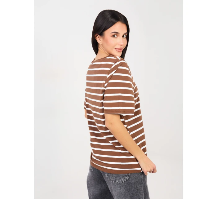 Tričko RV TS A1087.74 světle hnědé