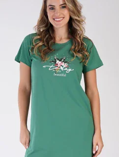 Dámská noční košile s krátkým rukávem model 19527749 - Vienetta