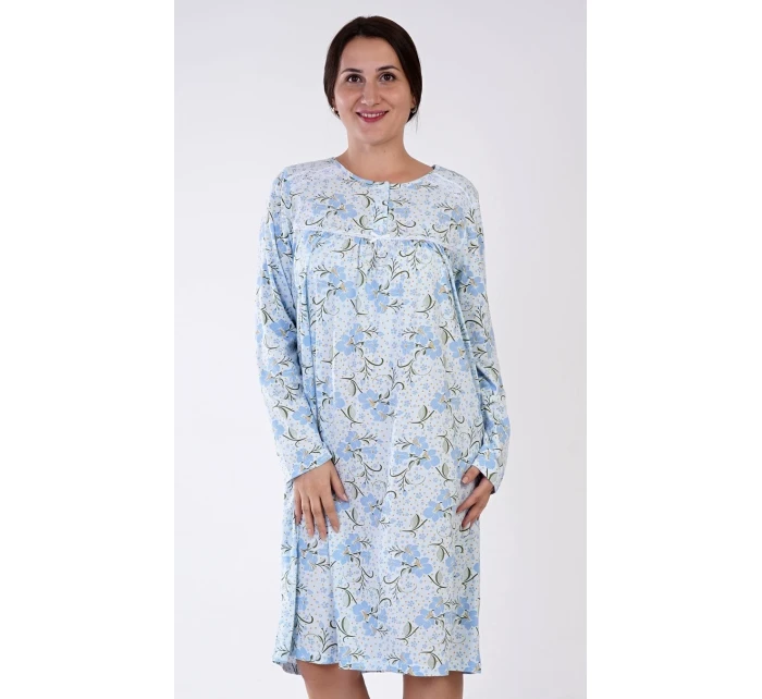 Dámská noční košile s dlouhým rukávem model 20699796 - Vienetta