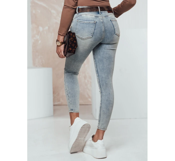 Dámské džínové kalhoty CURVEON push up blue FashionStreet UY2309