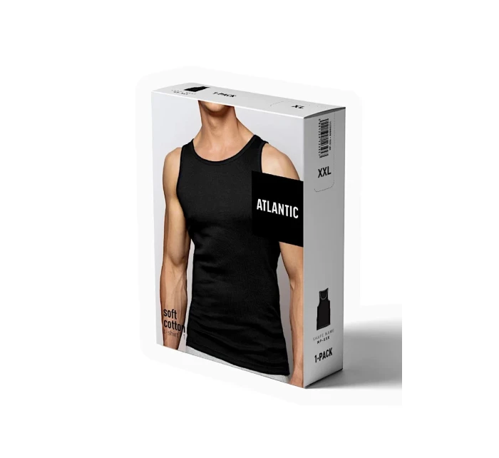 Pánský nátělník 046 black - Atlantic