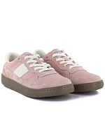 Dámské kožené sportovní polobotky růžové Big Star TT274175 Dámské kožené sportovní polobotky růžové Big Star TT274175