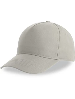 Recy Five 5 panelová baseballová kšiltovka model 22479394 grey - Atlantis Headwear