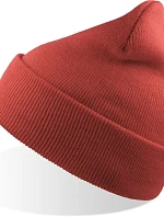Atlantis Headwear Wind-S Pletená čepice 33.0220 off red