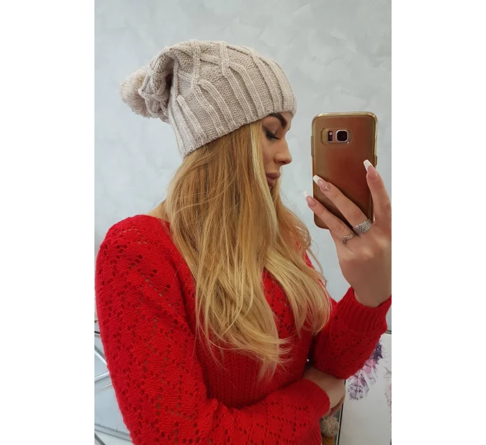 Milano fleecová čepice K203 světle béžová Milano fleecová čepice K203 světle béžová