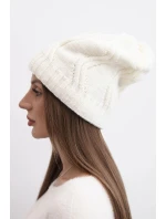 Čepice s polarovým fleecem Sylwia K244 ecru Čepice s polarovým fleecem Sylwia K244 ecru