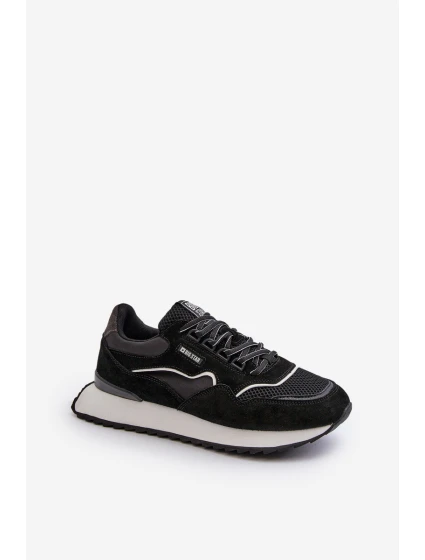 Pánské tenisky Big Star s Černé model 21654735 - Big Star Shoes Pánské tenisky Big Star s Černé model 21654735 - Big Star Shoes