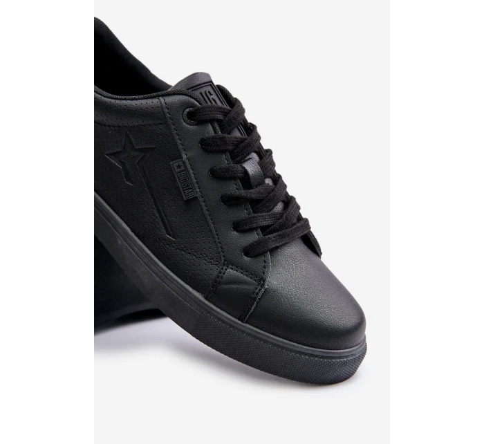 Pánské Tenisky Z Eko Kůže Big Star OO174021 Hi-Poly System Černé Pánské Tenisky Z Eko Kůže Big Star OO174021 Hi-Poly System Černé