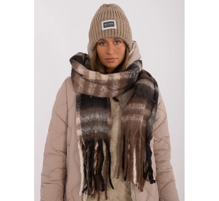 Szalik AT SZ model 20497680 brązowy - FPrice