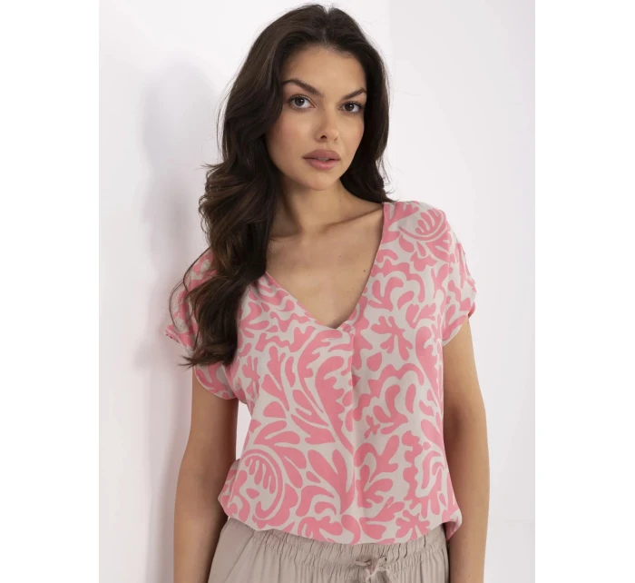 Bluzka model 21057880 różowy - FPrice