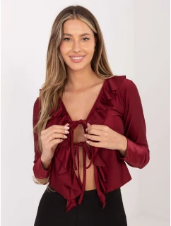 Bluzka IT BZ model 21786405 bordowy - FPrice