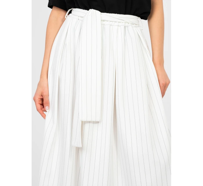 Spódnica IT SD model 22011409 ecru - FPrice Spódnica IT SD model 22011409 ecru - FPrice