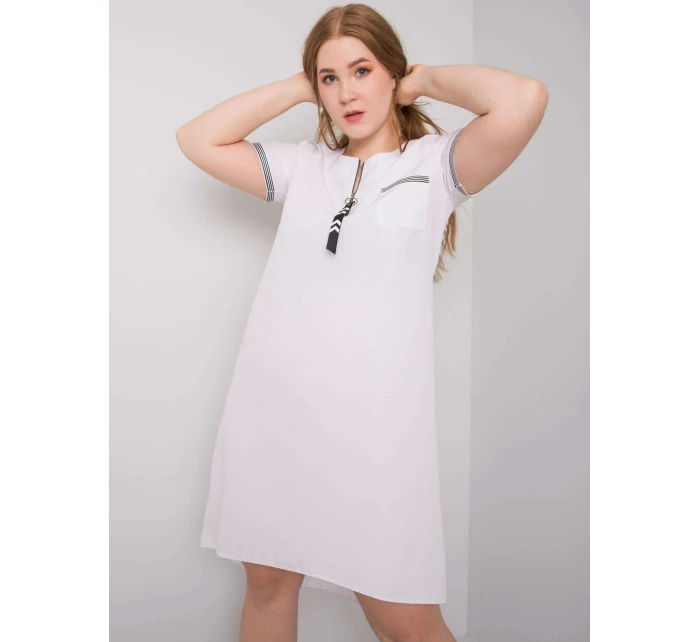 Šaty LK SK 506827.45 bílé
