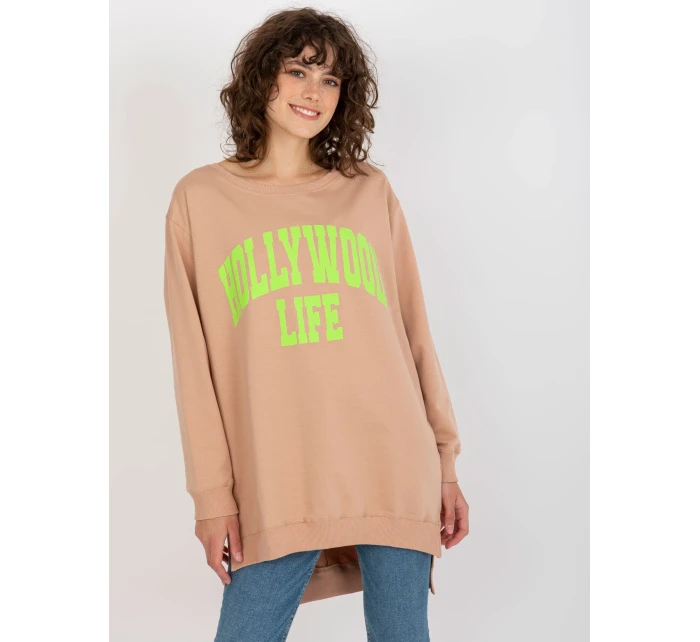 Halenka VI BL model 20742202 béžová a růžová - FPrice Halenka VI BL model 20742202 béžová a růžová - FPrice