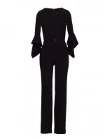 Kombinéza s rukávy černá model 21319123 - STYLOVE