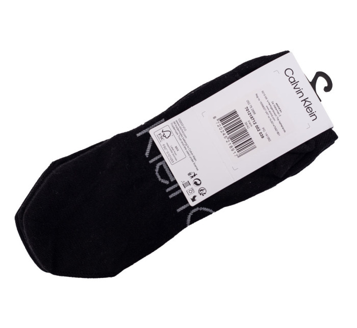 Ponožky Calvin Klein 2Pack 701218712002 Black