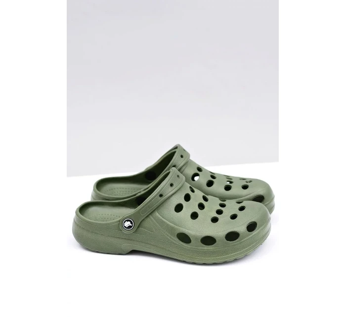 Pánské Klasické Nazouváky Zelené Crocsy