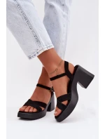 Sandály na podpatku  model 225108 Step in style