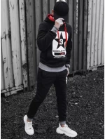 Pánské černé tepláky model 21967188 - Dstreet