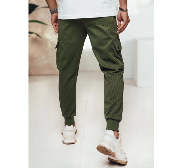 Pánské kalhoty cargo zelené Dstreet model 21982805 - FashionStreet