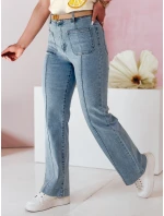 Dámské džínové zvonové kalhoty MODAREZ modré FashionStreet UY2668