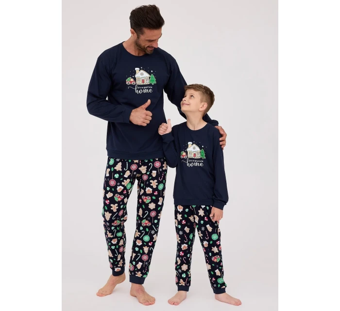 Pánské pyžamo model 20567964 Home dł/r S2XL - Cornette