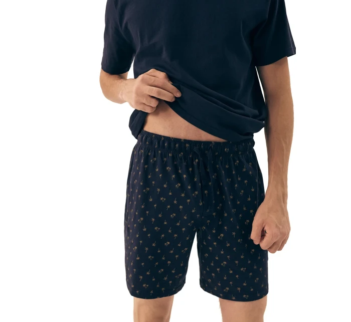Pánské pyžamo 42601 Shore dark blue - HENDERSON Pánské pyžamo 42601 Shore dark blue - HENDERSON