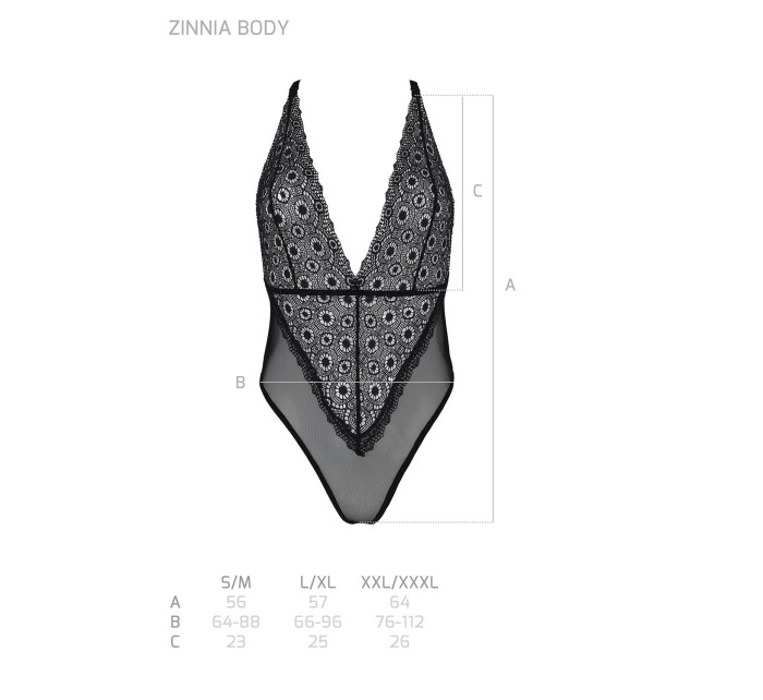 Passion Zinnia body kolor:black