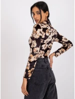 Halenka DHJ BZ model 17081376 černá a béžová - FPrice Halenka DHJ BZ model 17081376 černá a béžová - FPrice