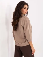 Bluzka RV BZ A891.21P ciemny bezowy