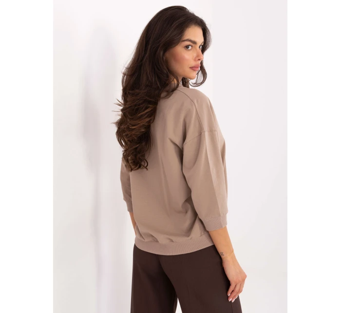 Bluzka RV BZ A891.21P ciemny bezowy